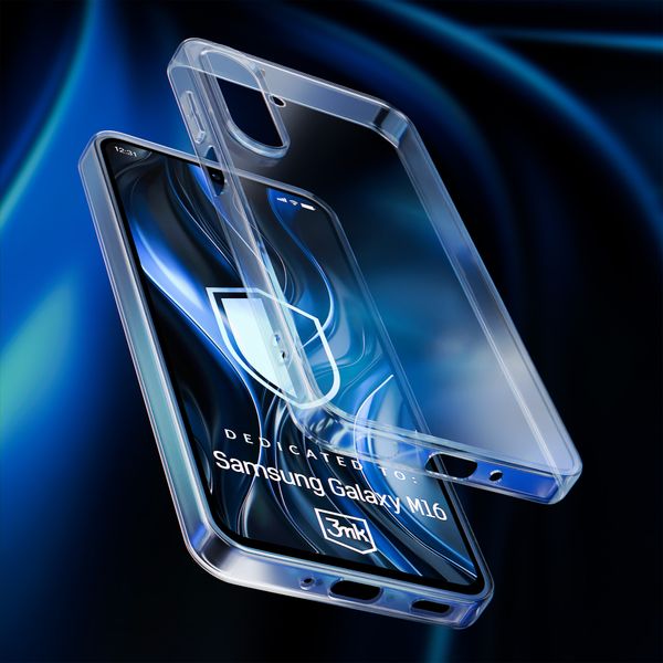 samsung galaxy m16 5g - 3mk clear case zdjęcie 5