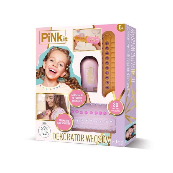 pink it dekorator do włosów  0499 zdjęcie 1