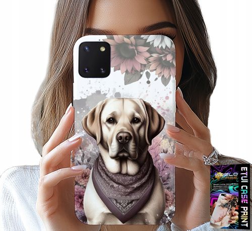 ETUI DO SAMSUNG GALAXY A81 - PIESEK PIESKI HUSKY PSIE WZORY + SZKŁO na Arena.pl