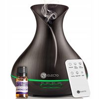 NAWILŻACZ POWIETRZA DYFUZOR DZBANEK DUŻY AROMATERAPIA 400ML LED + OLEJEK