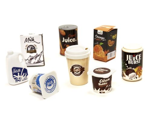 Supermarket sklep kasa fiskalna + wózek miętowy na Arena.pl