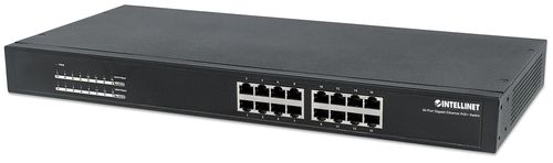 INTELLINET PRZEŁĄCZNIK GIGABIT 16 PORTOWY PoE/PoE+ AT/AF 220W 19  Rack na Arena.pl