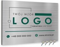 Szyld reklamowy Tablica reklamowa Reklama Dibond