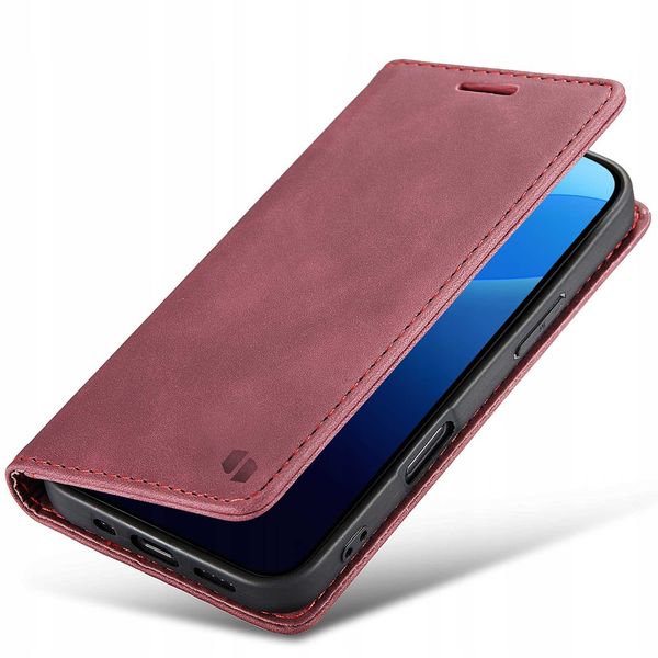 Spacecase Wallet Iphone 16 Plus Red zdjęcie 3