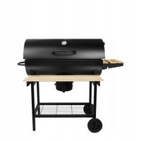 GRILL Z POKRYWĄ OGRODOWY WĘGLOWY DUŻY MARK ADLER ROAST 8.0 NA KÓŁKACH