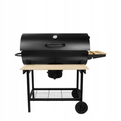 GRILL Z POKRYWĄ OGRODOWY WĘGLOWY DUŻY MARK ADLER ROAST 8.0 NA KÓŁKACH na Arena.pl