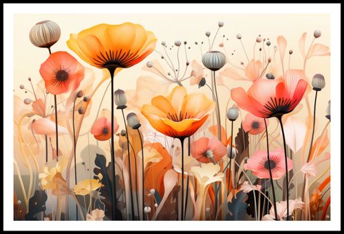 Plakat 91,5x60cm Taneczne Maki na Arena.pl
