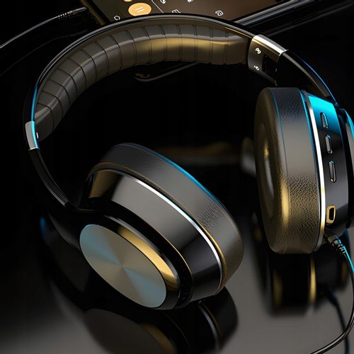 Słuchawki Bezprzewodowe Nauszne Mikrofon Radio MP3 Bluetooth 5.3 JAKOŚĆ na Arena.pl