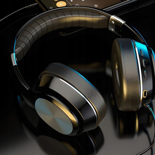 Słuchawki Bezprzewodowe Nauszne Mikrofon Radio MP3 Bluetooth 5.3 JAKOŚĆ zdjęcie 6