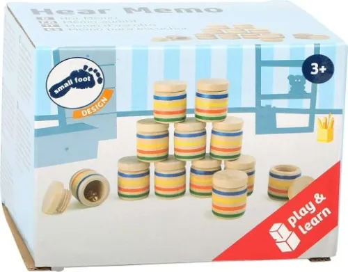 MEMO DREWNIANE MEMORY DŹWIĘKOWE GRA PAMIĘCIOWA RODZINNA GRA DLA DZIECI na Arena.pl