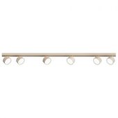 KINKIET LED CAPRIS OBROTOWY GX53 15W ALUMINIUM STAL BEŻ ZŁOTY