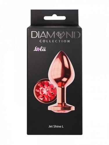 plug butt plug diamond ruby shine l rose gold na Arena.pl