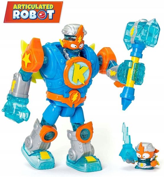 SUPER THINGS ROBOT SUPERBOT KID KAZOOM POWER 15 CM zdjęcie 3