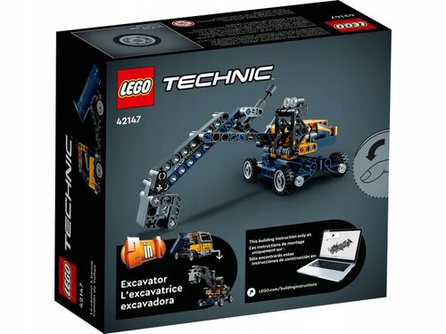 LEGO Technic Wywrotka koparka 2w1 42147 + Torba LEGO na Arena.pl