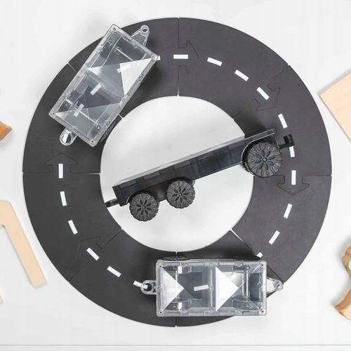 Connetix: klocki magnetyczne pociąg Transport Pack 50 el na Arena.pl