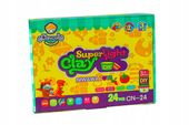 Magiczna plastelina Piankolina Masa Plastyczna Claydoll 24 kolory+akcesoria