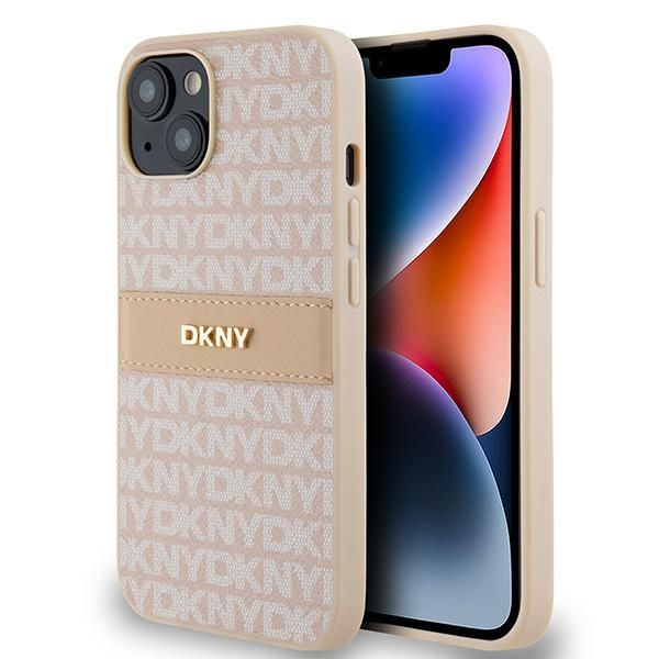 Etui DKNY do iPhone 15, iPhone 14, iPhone 13, Różowy zdjęcie 1