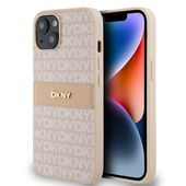 Etui DKNY do iPhone 15, iPhone 14, iPhone 13, Różowy