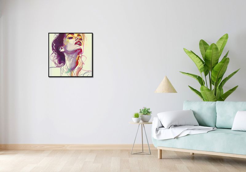 Plakat 60x60cm Płynność zdjęcie 4