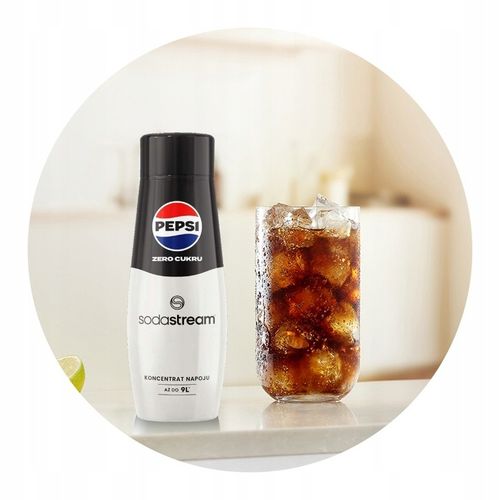 Zestaw Syrop do wody SodaStream Pepsi Zero Cukru 3x440ml + Torba na Arena.pl