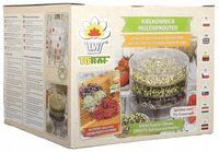 KIEŁKOWNICA 3 SZALKI + 10 opakowań nasion - KIEŁKI