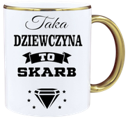 KUBEK Z NADRUKIEM PREZENT DLA KOLEŻANKI DZIEWCZYNY ŻONY MAMY DZIEŃ KOBIET