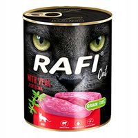 Karma dla kota Rafi Cat 12 x 400g Mix Smaków Dolina Noteci