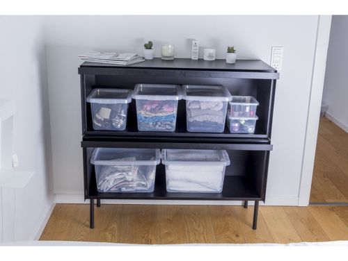 Pojemnik z pokrywą do przechowywania basic box 3,5l uniwersalny organizer na Arena.pl