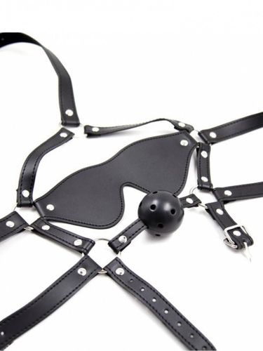 eye mask with ball gag na Arena.pl