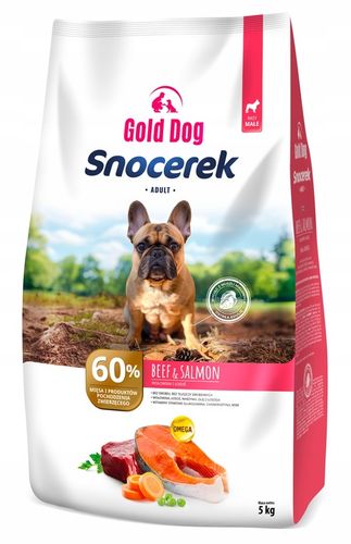 Karma dla maltańczyka Gold Dog Snocerek 5kg bez drobiu na Arena.pl