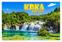 Krka - magnes szklany
