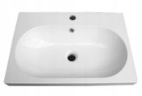 UMYWALKA ŁAZIENKA 60x40 na szafkę BIAŁA