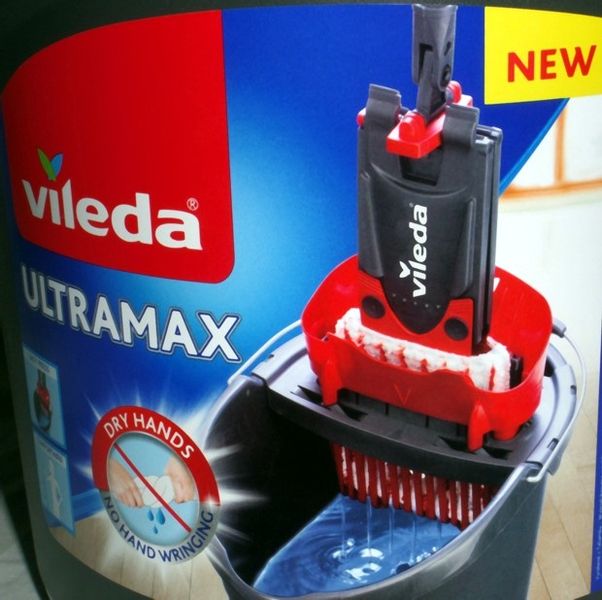 Mop płaski Vileda UltraMax - Mop + Wiadro zdjęcie 10