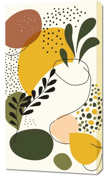 Obraz 50x90cm Botaniczne Impresje zdjęcie 1