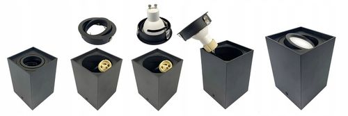 HALOGEN SUFITOWY OPRAWA NATYNKOWA LED RUCHOMA GU10 na Arena.pl