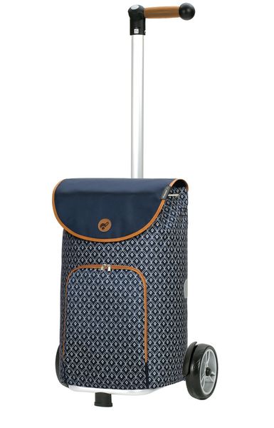 Wózek na zakupy ANDERSEN Unus Famke 140-174-90 Granatowy zdjęcie 1