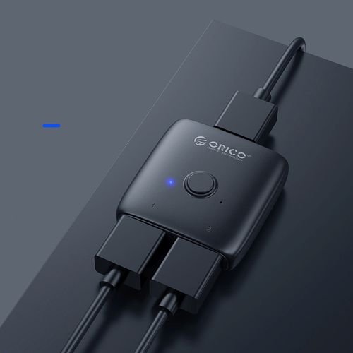 Adapter HDMI dwukierunkowy splitter - czarny na Arena.pl