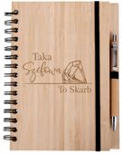 Zestaw Notatnik A5 notes PERSONALIZOWANY GRAWER prezent DLA szefowej