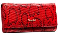 portfel damski skóra + pu px28-dnh-bl-red