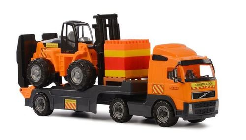 WADER 36797 VOLVO LAWETA WOZEK WIDLOWY plus KLOCK na Arena.pl