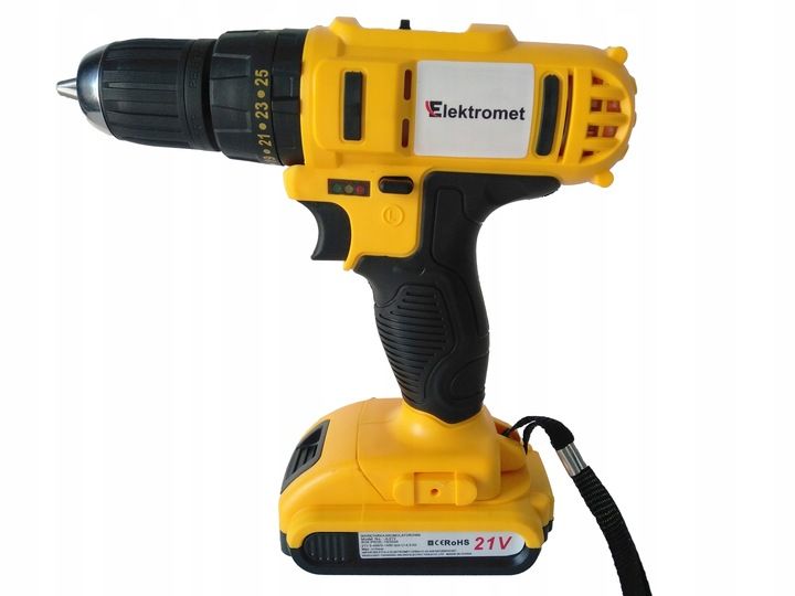 21V WIERTARKO WKRĘTARKA AKUMULATOROWA WALIZKA NASADKI BITY LED WALIZKA 2AKU zdjęcie 11