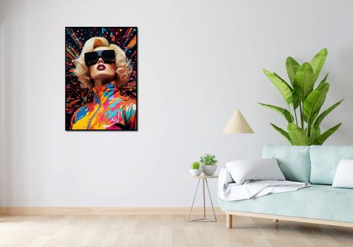 Plakat 68x98cm Retro Futuryzm na Arena.pl