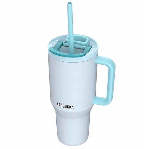 Kubek termiczny ze słomką Kambukka RIO 950 ml - Frosty Coconut na Arena.pl