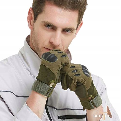 RĘKAWICE TAKTYCZNE WOJSKOWE Mocne Rękawiczki WZMOCNIONE SURVIVAL GERTECH XL na Arena.pl