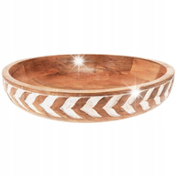 Miska drewniana do serwowania przekąsek sałatek 30.5cm 2.5L VILDE 259690