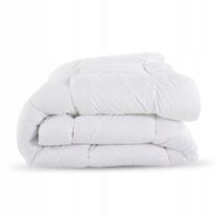 KOŁDRA ANTYALERGICZNA CAŁOROCZNA 160x200 polski produkt biała miękka