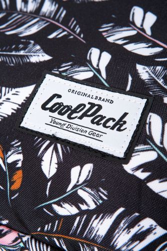 Plecak CoolPack SLIGHT białe liście, LIGHT NOIR (C12465) na Arena.pl