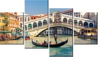 140CM 70 OBRAZ MOST RIALTO WENECJI ŚCIENNY