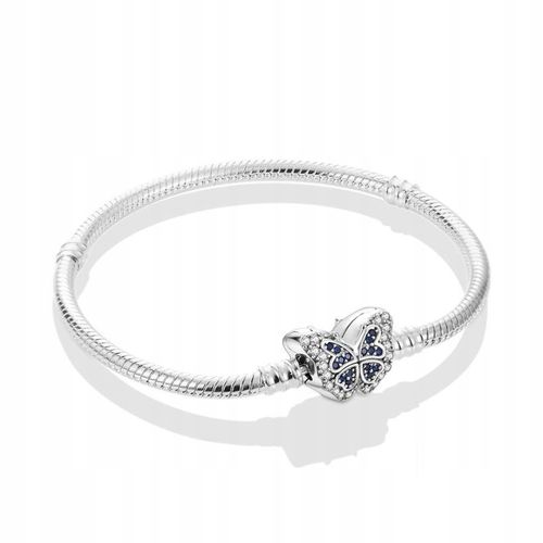 Bransoletka modułowa baza do Charms SREBRO 925 Motyl 16 cm na Arena.pl