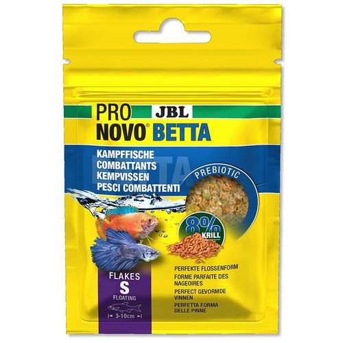 JBL Pronovo Betta Flakes S 20ml - pokarm dla bojowników w płatkach na Arena.pl